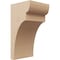 Ekena Millwork 8"W x 8"D x 16"H Wide Yorktown Rough Cedar Woodgrain TimberThane Corbel, Primed Tan CORUR08X08X16YORRCPR - alternate 1